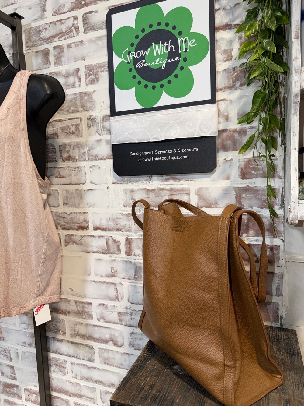 ZMBird Classic Tan Tote Bag - Timeless Everyday Carry - Picture 6 of 6